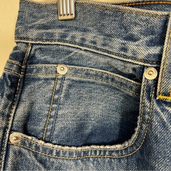 NWOT SLVRLAKE Women's London Distressed Denim Jeans Wash Gimme Shelter Size 31. - Picture 9 of 14